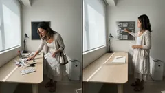 セリアの100均アイテムで作る見える壁面収納で子どもが自分で片付ける仕組み